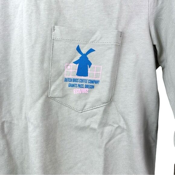 Dutch Bros Stay True Stay You 1992 Radiate Kindness Long Sleeve Crewneck Tee NWT - Picture 5 of 7